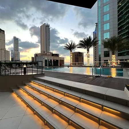 1 Bedroom Flat, Luxury Amenities, Near Jbr Beach & Club With Free Parking In Jbr دبي المظهر الخارجي الصورة