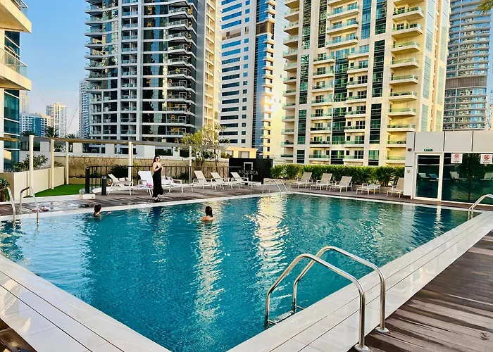 1 Bedroom Flat, Luxury Amenities, Near Jbr Beach & Club With Free Parking In Jbr